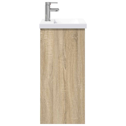 Badrumsmöbelset Sonoma-ek 61 x 40 x 84,5 cm Konstruerat trä
