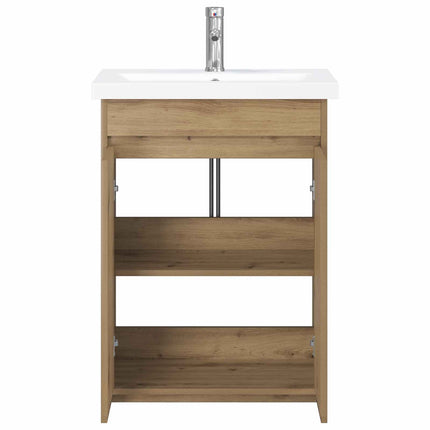 Badrumsmöbelset Artisan-ek 61 x 40 x 84,5 cm Konstruerat trä