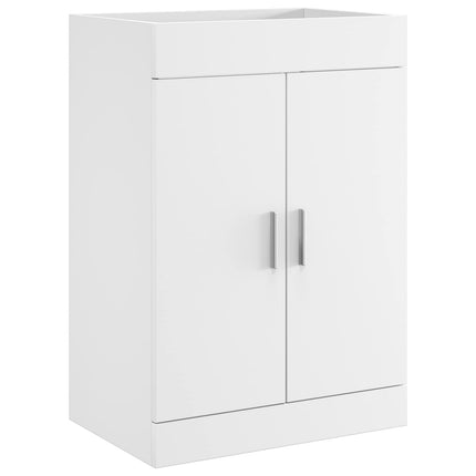Badrumsmöbelset Vit 81 x 40 x 84,5 cm Konstruerat trä