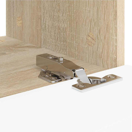 TV Vägghylla 2 pcs Sonoma 39 x 31 x 29,5 cm Konstruerat trä