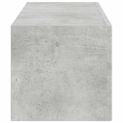 TV Vägghylla 2 pcs Betong 39 x 31 x 29,5 cm Konstruerat trä
