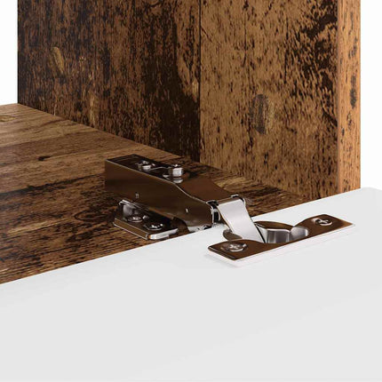 TV Vägghylla Gammalt trä 39 x 31 x 29,5 cm Konstruerat trä