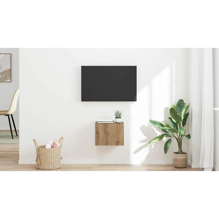 TV Vägghylla 39 x 31 x 29,5 cm Artisan Ek Konstruerat trä