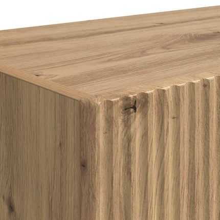 TV Vägghylla 2 pcs Artisan Ek 39 x 31 x 29,5 cm Konstruerat trä