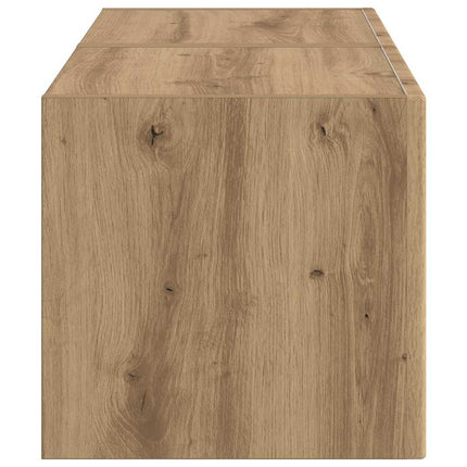 TV Vägghylla 2 pcs Artisan Ek 39 x 31 x 29,5 cm Konstruerat trä