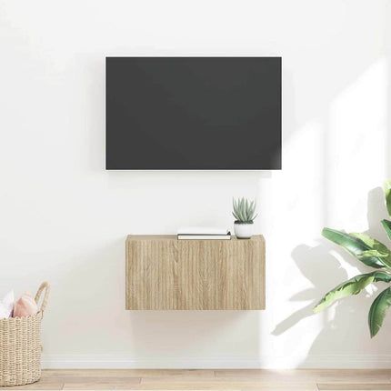 TV Vägghylla Sonoma 60 x 31 x 29,5 cm Konstruerat trä