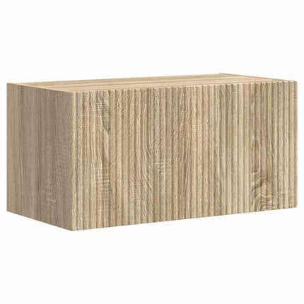 TV Vägghylla 2 pcs Sonoma 60 x 31 x 29,5 cm Konstruerat trä