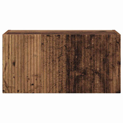 TV Vägghylla Gammalt trä 60 x 31 x 29,5 cm Konstruerat trä