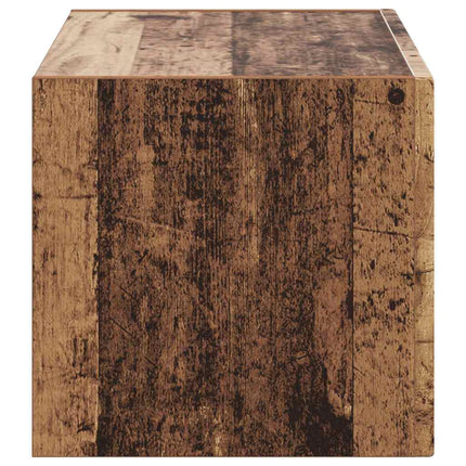 TV Vägghylla Gammalt trä 60 x 31 x 29,5 cm Konstruerat trä