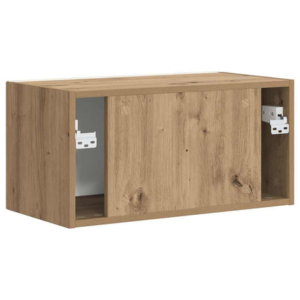 TV Vägghylla 60 x 31 x 29,5 cm Artisan Ek Konstruerat trä