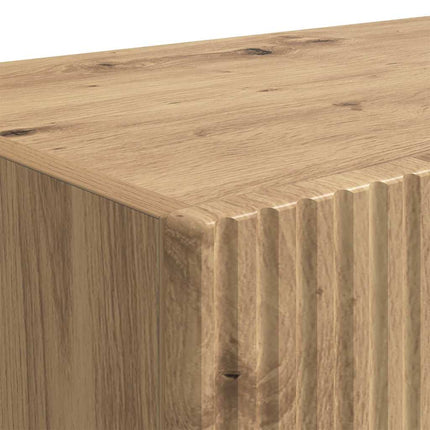TV Vägghylla 2 pcs Artisan Ek 60 x 31 x 29,5 cm Konstruerat trä
