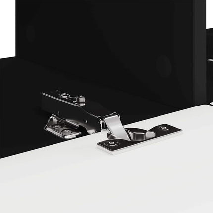 TV Vägghylla Svart 78,5 x 31 x 29,5 cm Konstruerat trä