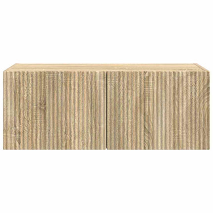 TV Vägghylla Sonoma 78,5 x 31 x 29,5 cm Konstruerat trä