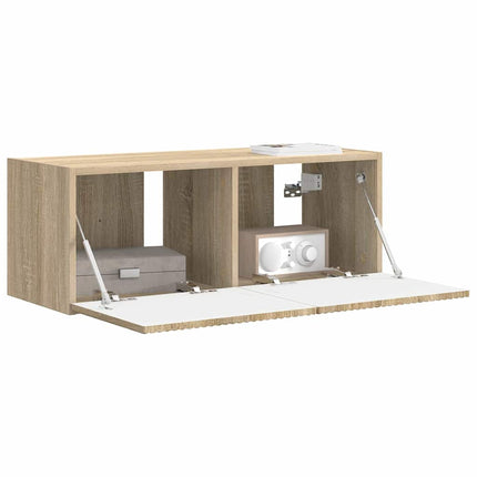 TV Vägghylla 78,5 x 31 x 29,5 cm Sonoma Konstruerat trä