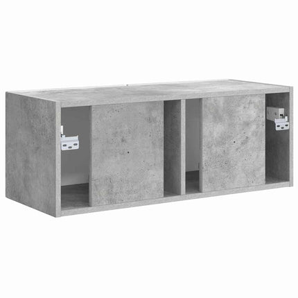 TV Vägghylla 78,5 x 31 x 29,5 cm Betong Konstruerat trä