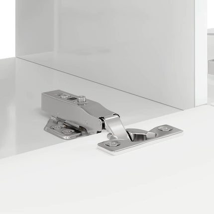 TV Vägghylla Väggmonterad 2 pcs Glansig Vit 78,5 x 31 x 29,5 cm