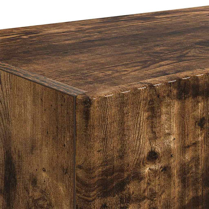 TV Vägghylla Rökt ek 78,5 x 31 x 29,5 cm Konstruerat trä