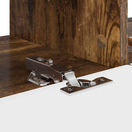 TV Vägghylla Rökt ek 78,5 x 31 x 29,5 cm Konstruerat trä
