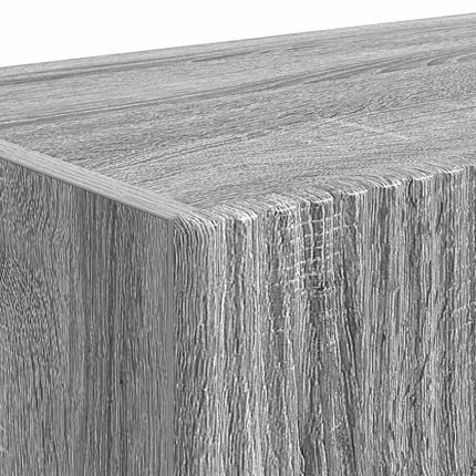 TV Vägghylla Grå Sonoma 78,5 x 31 x 29,5 cm Konstruerat trä