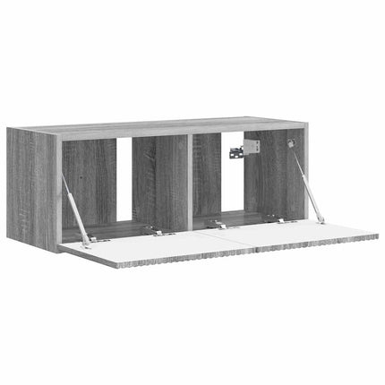 TV Vägghylla Grå Sonoma 78,5 x 31 x 29,5 cm Konstruerat trä