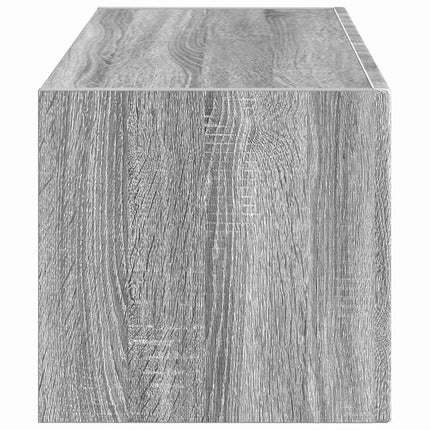 TV Vägghylla Grå Sonoma 78,5 x 31 x 29,5 cm Konstruerat trä