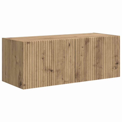 TV Vägghylla 78,5 x 31 x 29,5 cm Artisan Ek Konstruerat trä