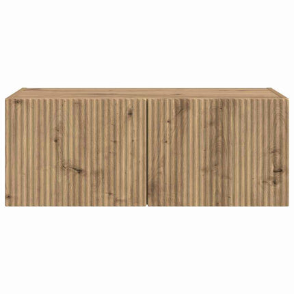 TV Vägghylla 78,5 x 31 x 29,5 cm Artisan Ek Konstruerat trä