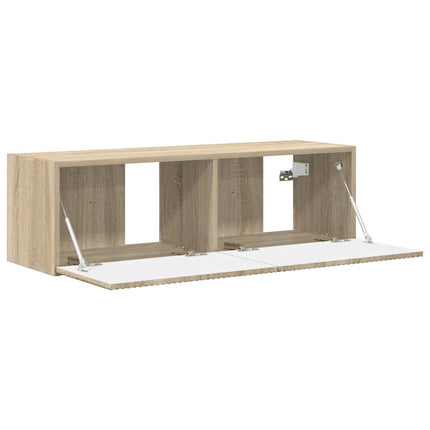 TV Vägghylla Sonoma 98 x 31 x 29,5 cm Konstruerat trä
