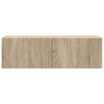 TV Vägghylla Sonoma 98 x 31 x 29,5 cm Konstruerat trä