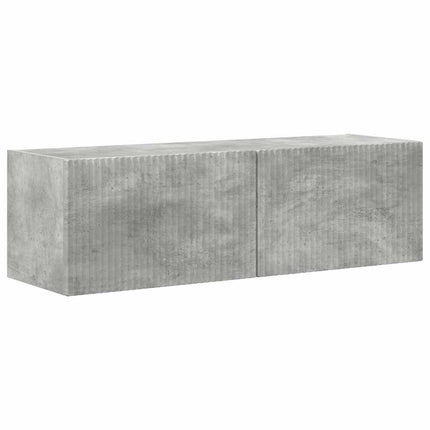 TV Vägghylla Betong 98 x 31 x 29,5 cm Konstruerat trä
