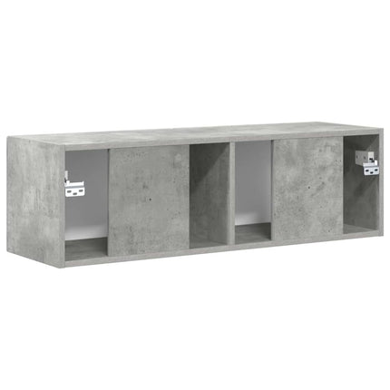 TV Vägghylla 98 x 31 x 29,5 cm Betong Konstruerat trä