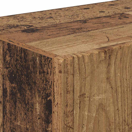TV Vägghylla Gammalt trä 98 x 31 x 29,5 cm Konstruerat trä