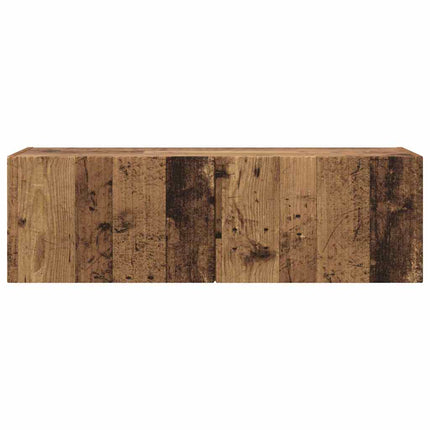 TV Vägghylla Gammalt trä 98 x 31 x 29,5 cm Konstruerat trä