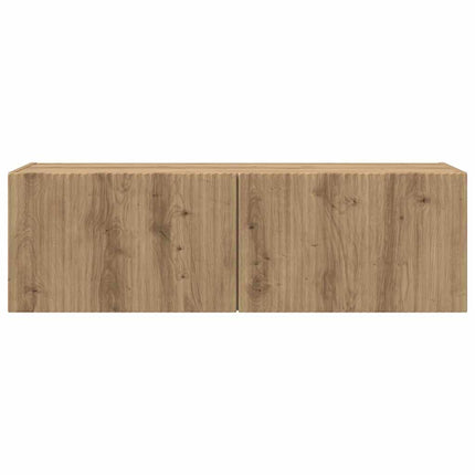 TV Vägghylla 98 x 31 x 29,5 cm Artisan Ek Konstruerat trä