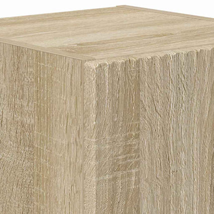 TV Vägghylla 2 pcs Sonoma 30 x 31 x 40 cm Konstruerat trä