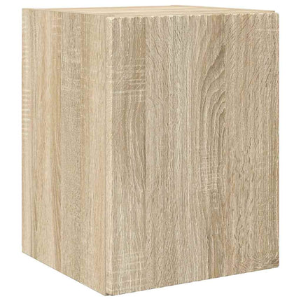 TV Vägghylla 2 pcs Sonoma 30 x 31 x 40 cm Konstruerat trä