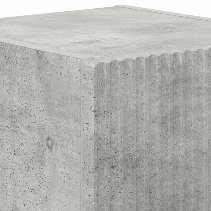 TV Vägghylla Betong 30 x 31 x 40 cm Konstruerat trä