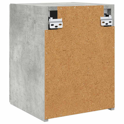TV Vägghylla Betong 30 x 31 x 40 cm Konstruerat trä