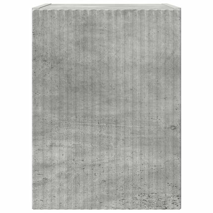TV Vägghylla Betong 30 x 31 x 40 cm Konstruerat trä