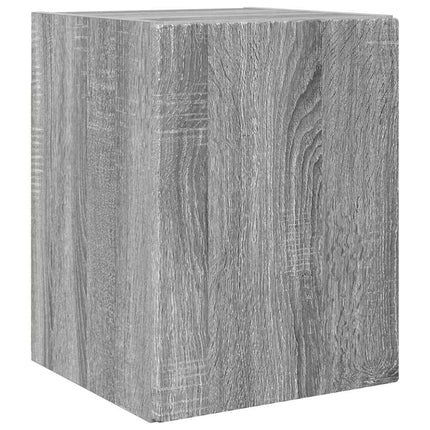 TV Vägghylla 30 x 31 x 40 cm Grå Sonoma Konstruerat trä