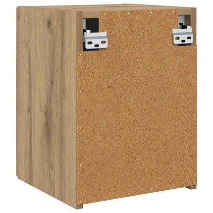 TV Vägghylla 2 pcs Artisan Ek 30 x 31 x 40 cm Konstruerat trä