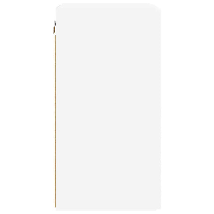 TV Vägghylla 30 x 31 x 60 cm Vit Konstruerat trä