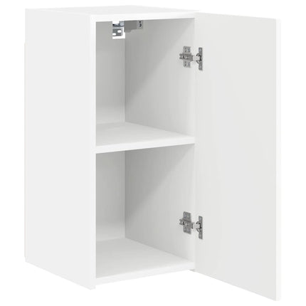 TV Vägghylla 2 pcs Vit 30 x 31 x 60 cm Konstruerat trä
