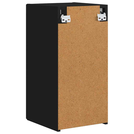 TV Vägghylla 2 pcs Svart 30 x 31 x 60 cm Konstruerat trä