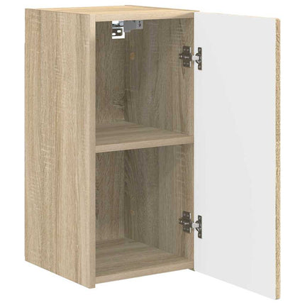 TV Vägghylla 2 pcs Sonoma 30 x 31 x 60 cm Konstruerat trä