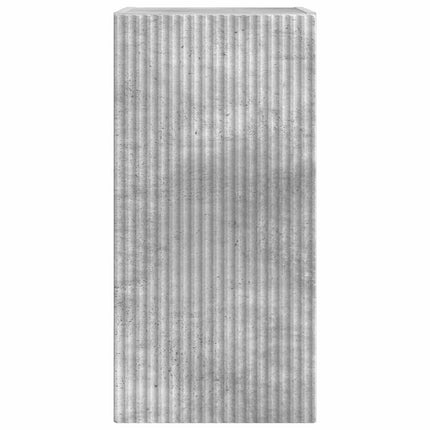 TV Vägghylla 2 pcs Betong 30 x 31 x 60 cm Konstruerat trä