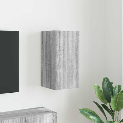 TV Vägghylla Grå Sonoma 30 x 31 x 60 cm Konstruerat trä