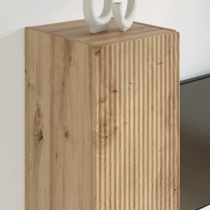 TV Vägghylla Artisan Ek 30 x 31 x 60 cm Konstruerat trä