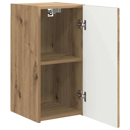 TV Vägghylla 2 pcs Artisan Ek 30 x 31 x 60 cm Konstruerat trä