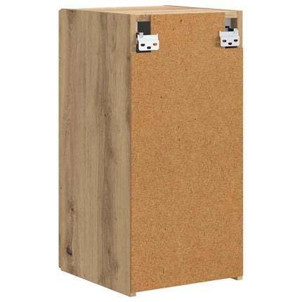 TV Vägghylla 2 pcs Artisan Ek 30 x 31 x 60 cm Konstruerat trä